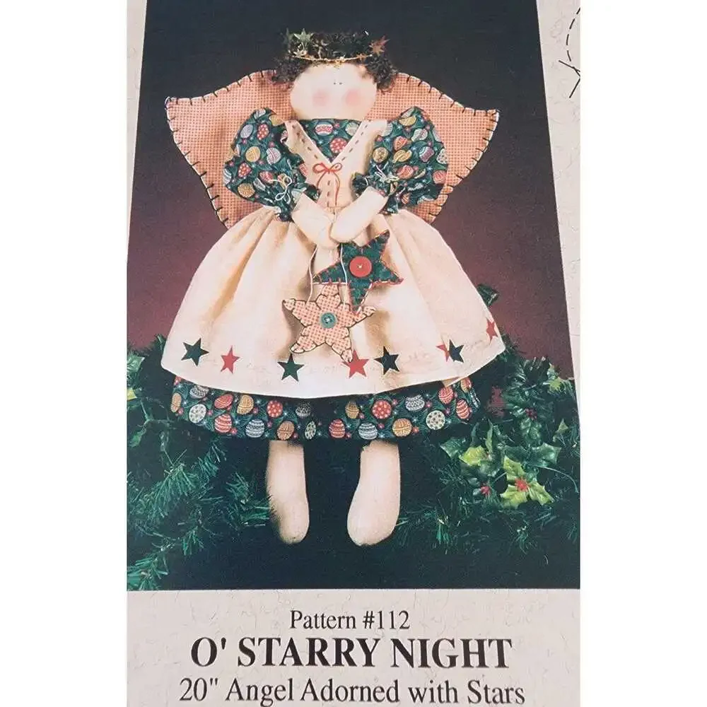 Starry Night Angel Pattern: Simply Friends Vintage Sewing Project (Uncut #112)